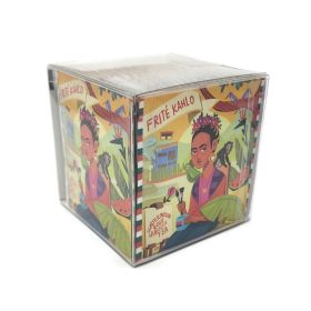 FriTÉ Kahlo: Organic Watermelon Rose Hibiscus Tea (Herbal / Caffeine Free) (Frida Kahlo) (size: 20pk (Cube))